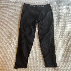 Sync Seamless High-Waisted 7/8 Leggings Black Women’s Size XL